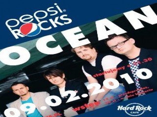 Ocean w Hard Rock Cafe - Ocean, koncerty Warszawa
