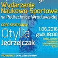 Przyjdź na Fizykę Sportu - fizyka sportu 2, otylia jędrzejczak na pwr, politechnika wrocławska