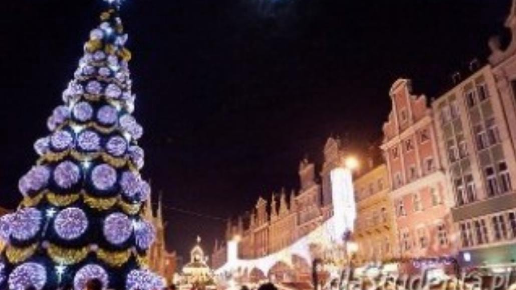 Chciał ukraść bombki z wrocławskiej choinki!