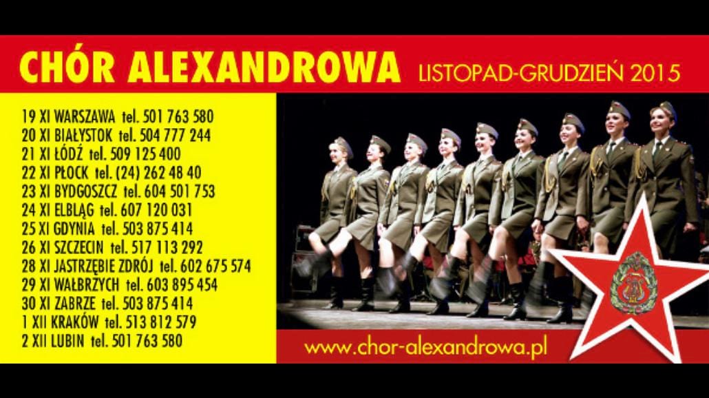 Chór Aleksandrowa z kolejną trasą w Polsce