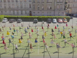 LO w Poznaniu pełne fanów "La La Land". Zobacz imponujące wideo! - 3 lo Poznań, lo Poznań La La Land, uczniowie La La Land, reklama szkoły