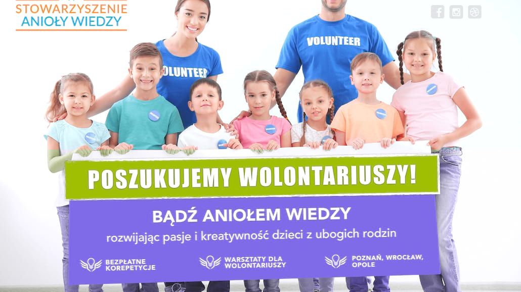 Zostań wolontariuszem i podziel się wiedzą!