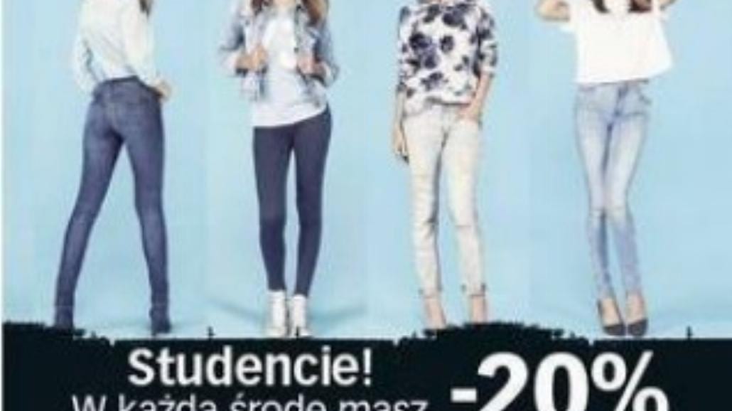 Cubus oferuje 20-procentową zniżkę dla studentów