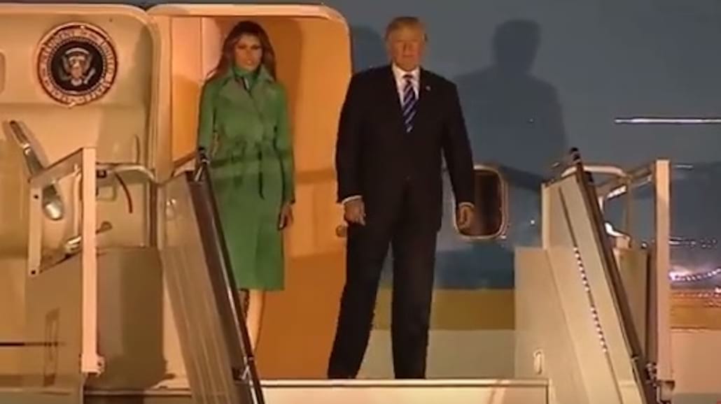 Trump w Polsce