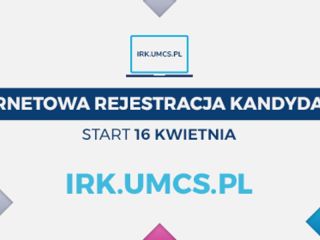 Internetowa Rejestracja Kandydatów na UMCS rusza 16 kwietnia! - rejestracja, rekrutacja, nabór, harmonogram, dla kandydatów