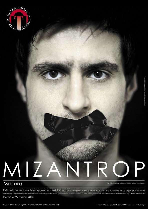 Mizantrop - plakat
