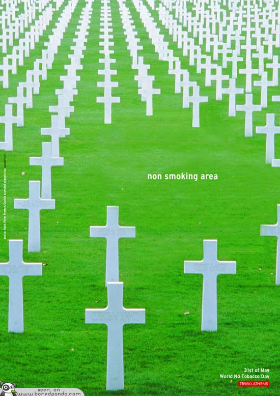 Cmentarz - miejsca dla niepalących