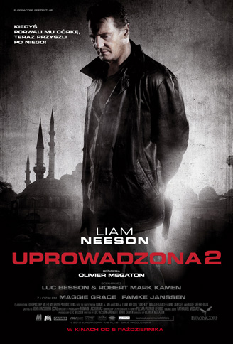 Uprowadzona 2 - polski plakat