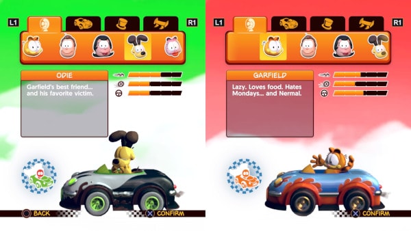 Garfield Kart: Furious Racing - screeny z gry  - Zdjęcie nr 10