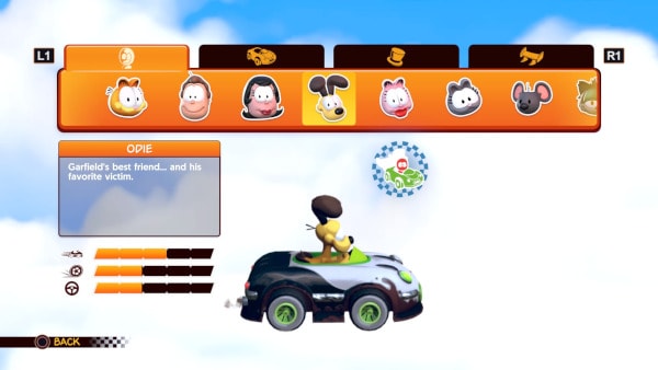 Garfield Kart: Furious Racing - screeny z gry  - Zdjęcie nr 3