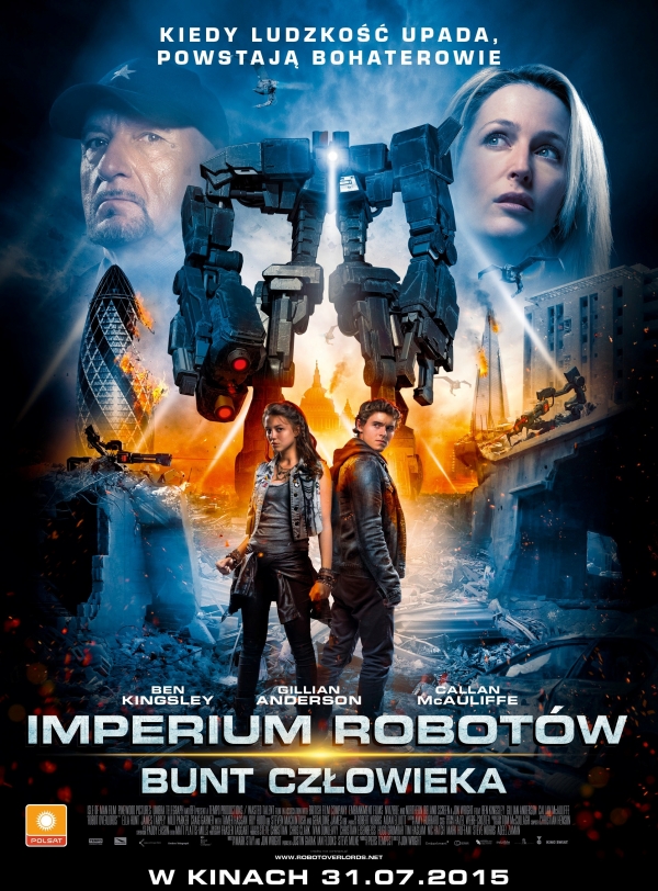 Imperium robotów. Bunt człowieka - polski plakat
