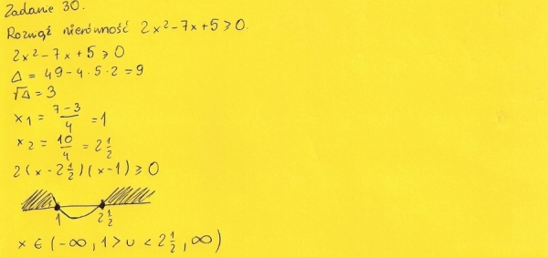 Zadanie otwarte do matury z matematyki 2013  - Zdjęcie nr 5