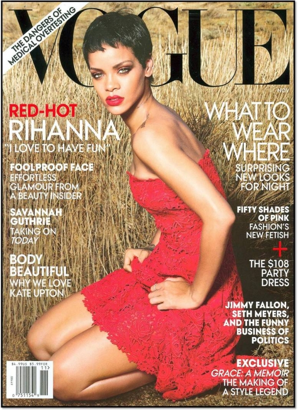 Zobacz sesję Rihanny dla Vogue!  - Zdjęcie nr 1