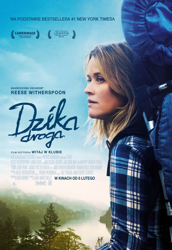 Dzika droga - polski plakat