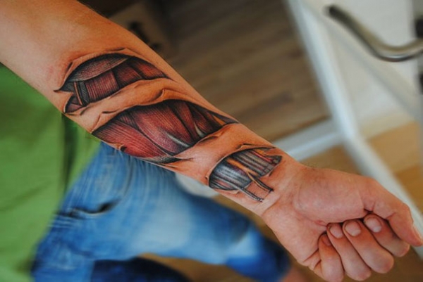 Realistyczne tatuaże Yomico Moreno  - Zdjęcie nr 1