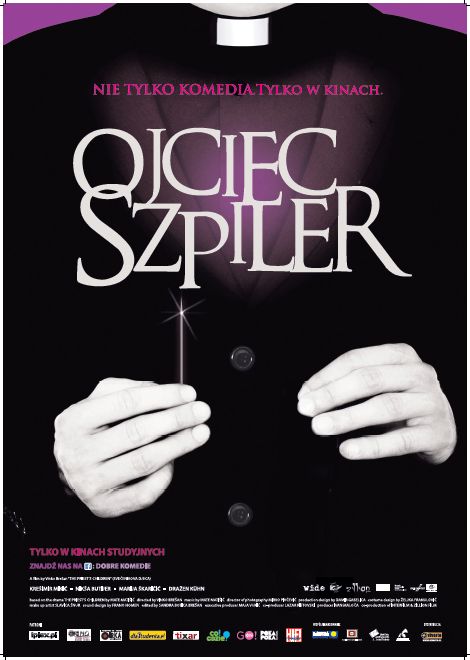 Ojciec Szpiler - polski plakat