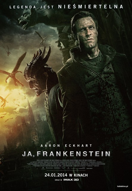 Ja, Frankenstein - polski plakat