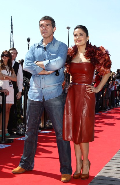 Antonio Banderas i Salma Hayek w Cannes  - Zdjęcie nr 2