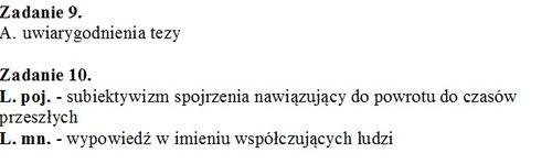 Odpowiedzi do próbnej matury z języka polskiego 2013  - Zdjęcie nr 5