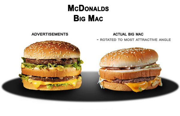Fastfood: Różnice między reklamą a rzeczywistością  - Zdjęcie nr 2