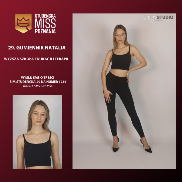 Kandydatki na Studencką Miss Poznania 2024  - Zdjęcie nr 29