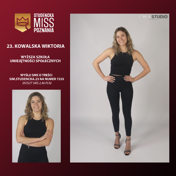 Kandydatki na Studencką Miss Poznania 2024  - Zdjęcie nr 23