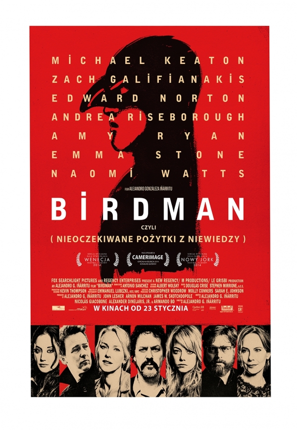 Birdman - polski plakat