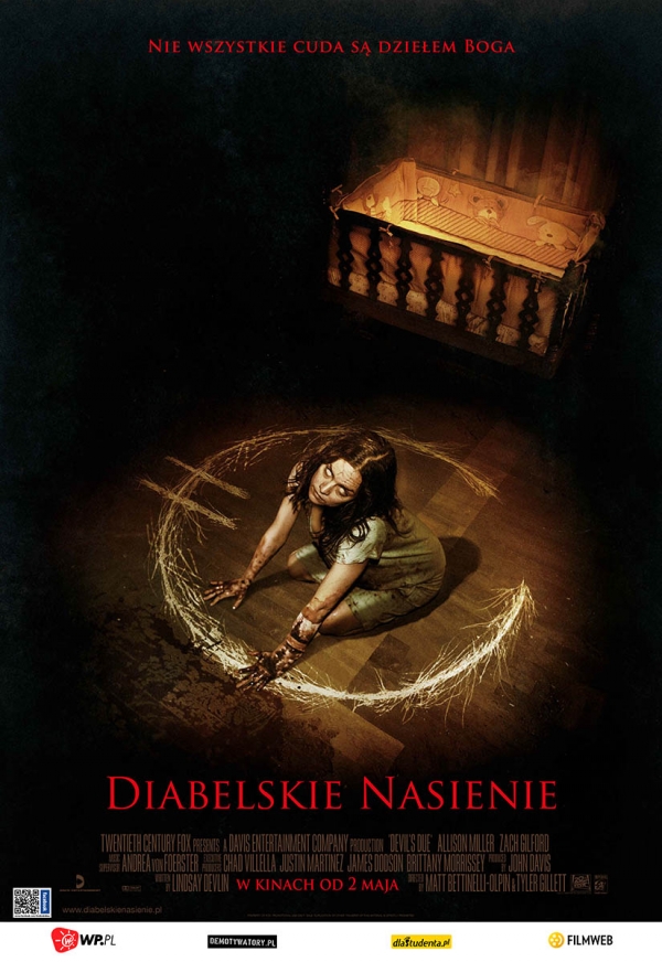 Diabelskie nasienie - polski plakat
