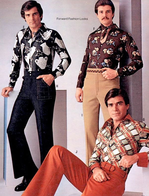 Moda męska lat 70. XX wieku  - Zdjęcie nr 25