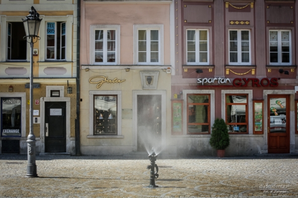 Kurtyny wodne - krasnale - na wrocławskim Rynku  - Zdjęcie nr 7