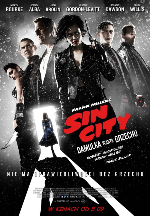 Sin City: Damulka warta grzechu - polski plakat