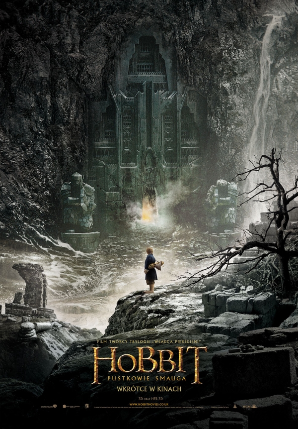 Hobbit: Pustkowie Smauga - polski plakat teaserowy