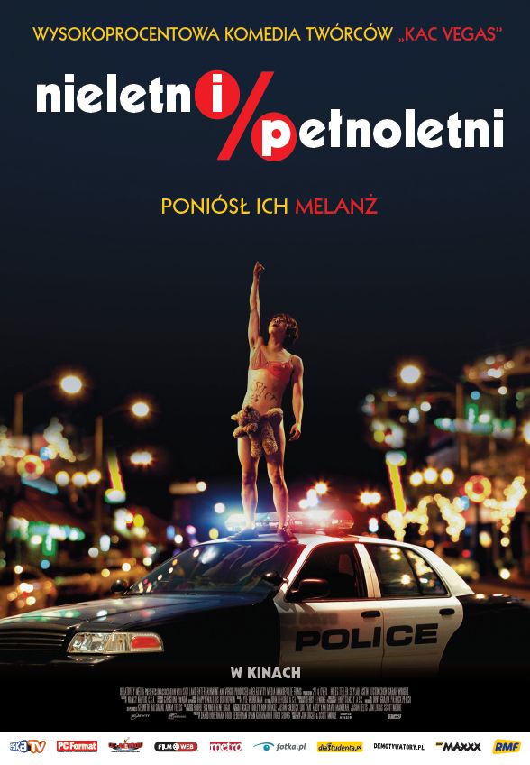 Nieletni pełnoletni - polski plakat