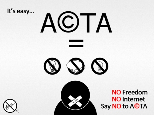 Internauci mówią NIE dla ACTA  - Zdjęcie nr 48