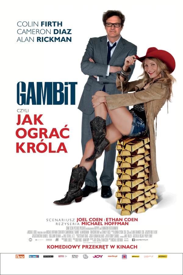 Gambit czyli jak ograć Króla - polski plakat
