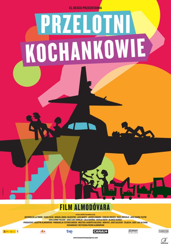 Przelotni kochankowie - polski plakat