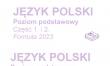 Matura z jzyka polskiego 2023 - arkusz