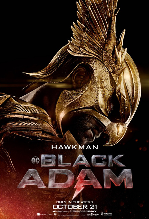 Black Adam - plakaty z bohaterami filmu  - Zdjęcie nr 4