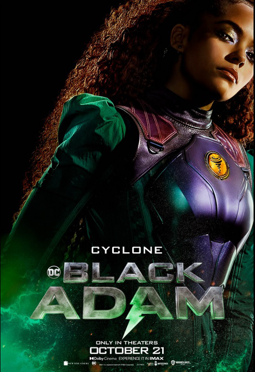 Black Adam - plakaty z bohaterami filmu  - Zdjęcie nr 2