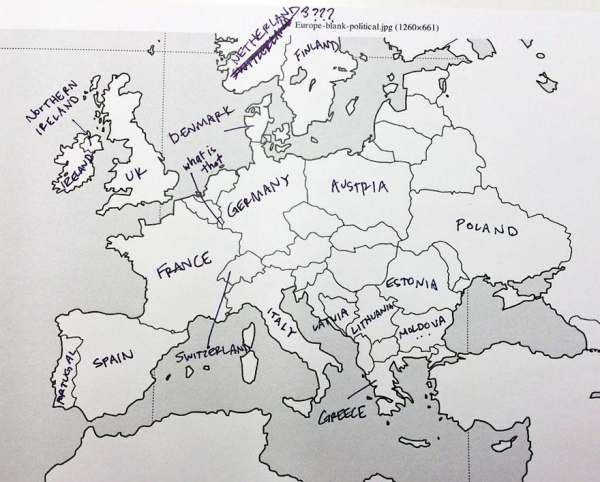 Mapa Europy według Amerykanów  - Zdjęcie nr 4