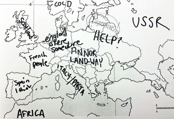 Mapa Europy według Amerykanów  - Zdjęcie nr 14