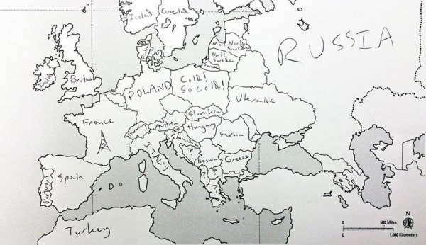 Mapa Europy według Amerykanów  - Zdjęcie nr 16