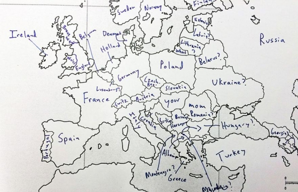 Mapa Europy według Amerykanów  - Zdjęcie nr 22