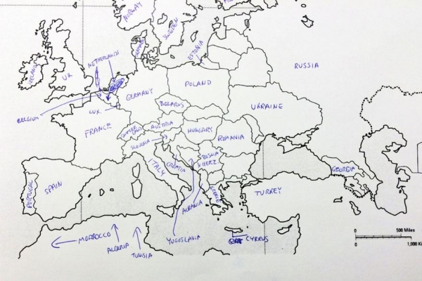Mapa Europy według Amerykanów  - Zdjęcie nr 26