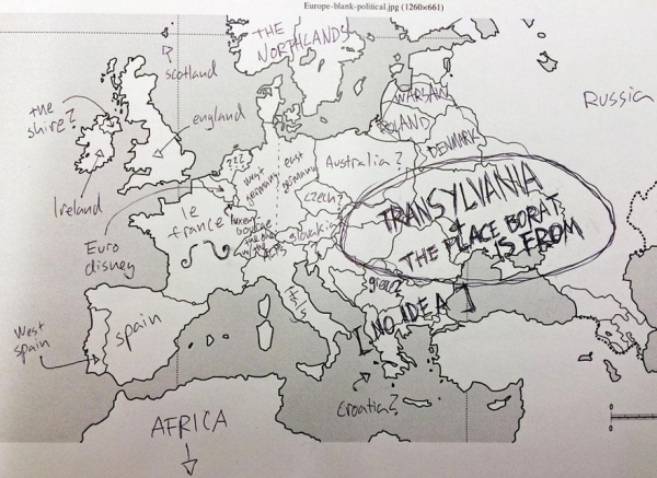Mapa Europy według Amerykanów  - Zdjęcie nr 2