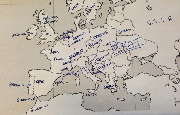 Mapa Europy według Amerykanów  - Zdjęcie nr 30