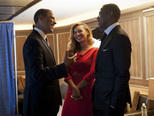Beyonce Knowles i Jay-Z: Barack Obama