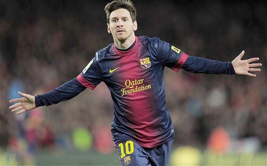 1. Lionel Messi (Barcelona)