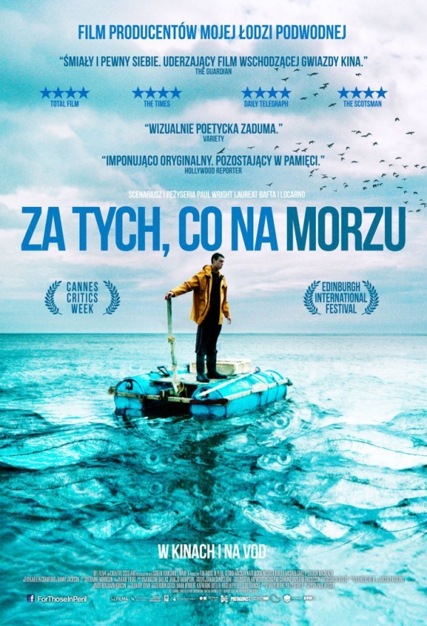 Za tych co na morzu - polski plakat