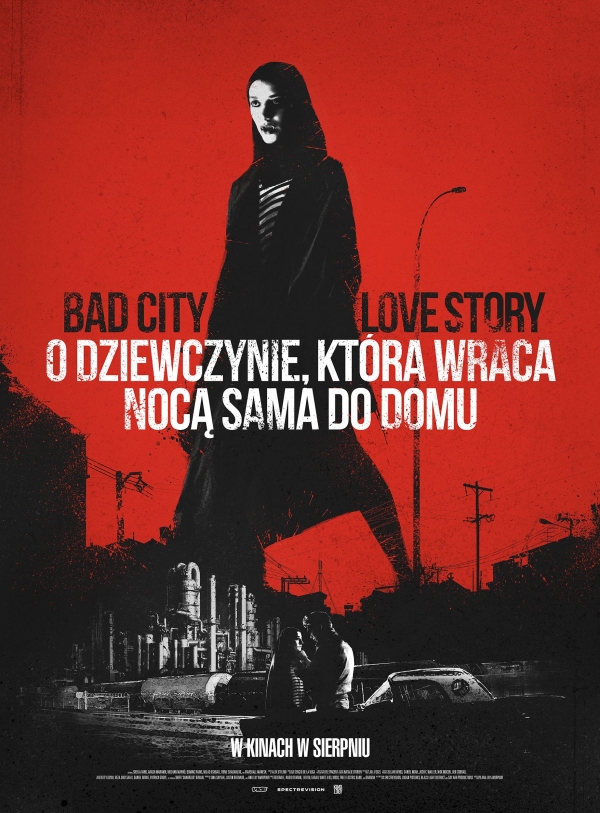O dziewczynie, która wraca nocą sama do domu - polski plakat